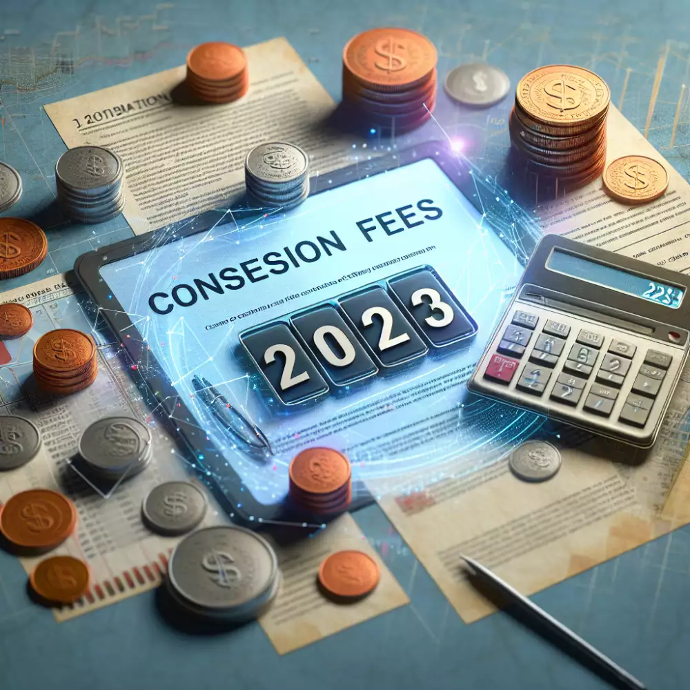 koncesionářské poplatky 2023