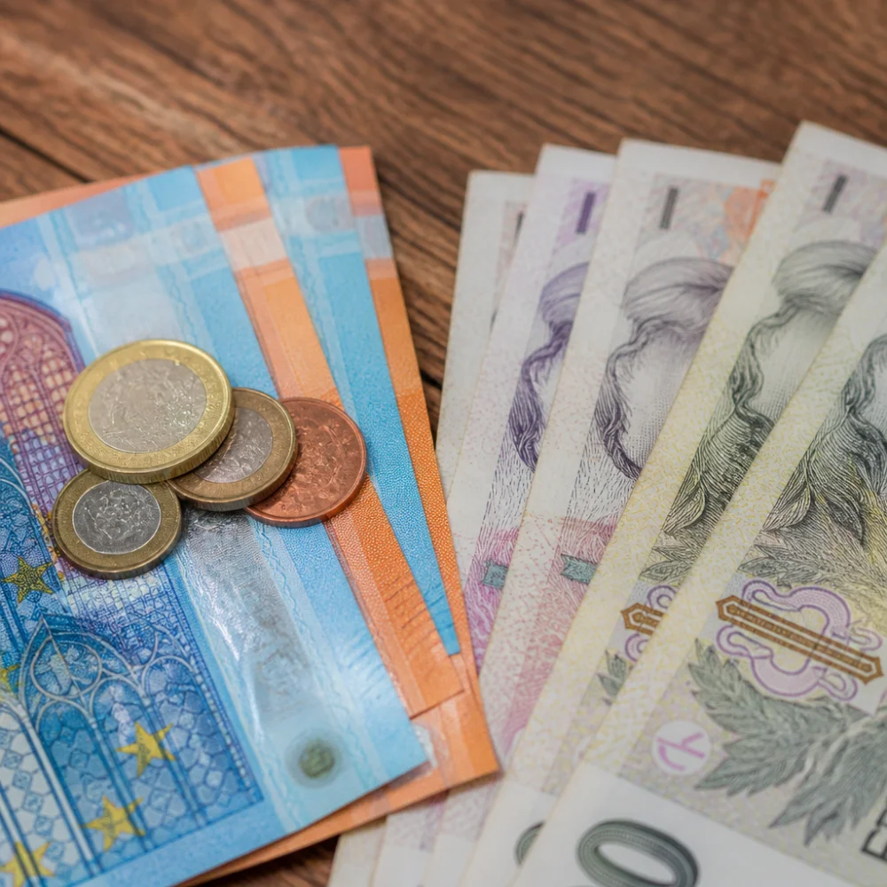 7 Eur To Czk